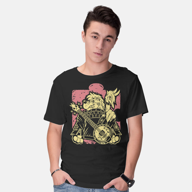 Bluegrass Punk Energy-Mens-Basic-Tee-Henrique Torres