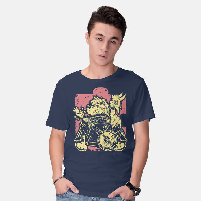Bluegrass Punk Energy-Mens-Basic-Tee-Henrique Torres