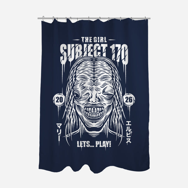Subject 170-None-Polyester-Shower Curtain-Alundrart