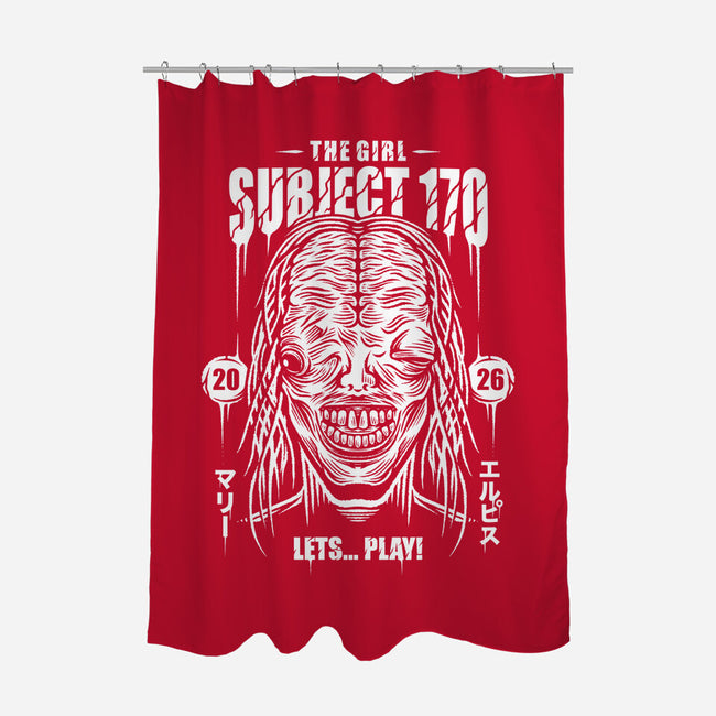 Subject 170-None-Polyester-Shower Curtain-Alundrart