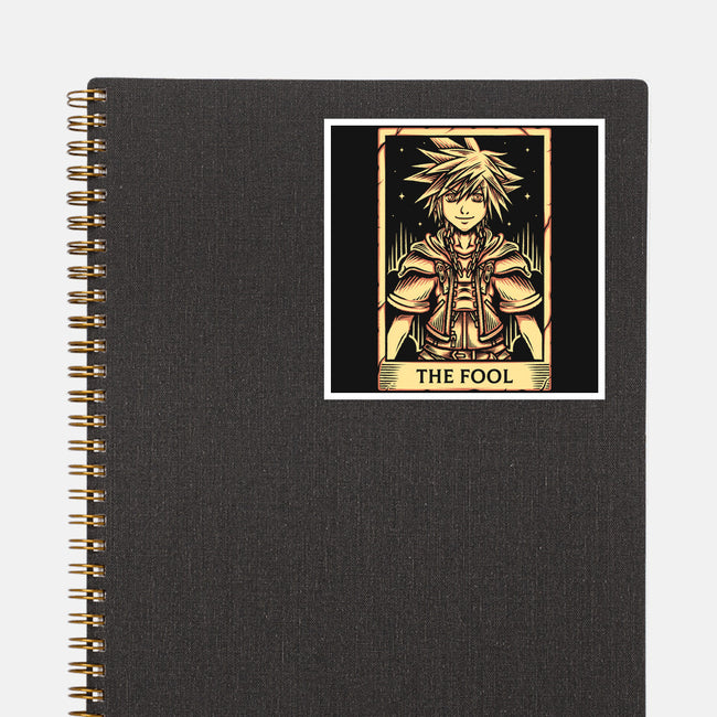 Sora Tarot Card-None-Glossy-Sticker-Alundrart