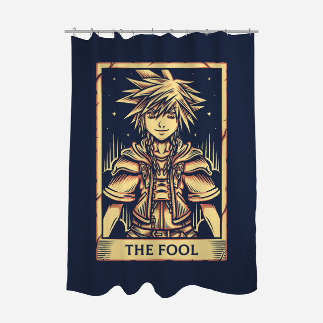 Sora Tarot Card-None-Polyester-Shower Curtain-Alundrart