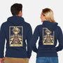 Sora Tarot Card-Unisex-Zip-Up-Sweatshirt-Alundrart