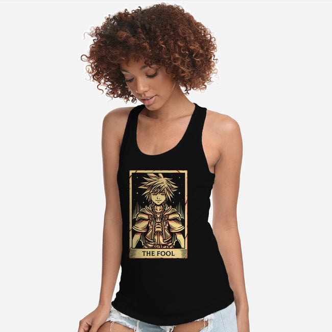 Sora Tarot Card-Womens-Racerback-Tank-Alundrart