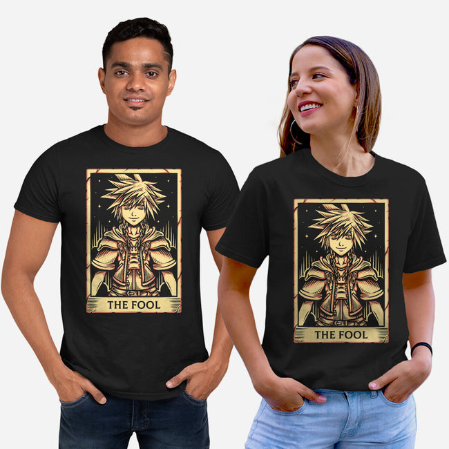Sora Tarot Card-Unisex-Basic-Tee-Alundrart