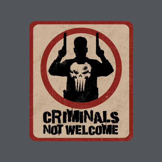 Criminals Not Welcome-Unisex-Basic-Tank-spoilerinc