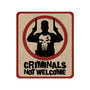 Criminals Not Welcome-Unisex-Baseball-Tee-spoilerinc