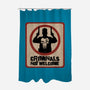 Criminals Not Welcome-None-Polyester-Shower Curtain-spoilerinc