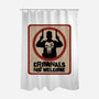 Criminals Not Welcome-None-Polyester-Shower Curtain-spoilerinc