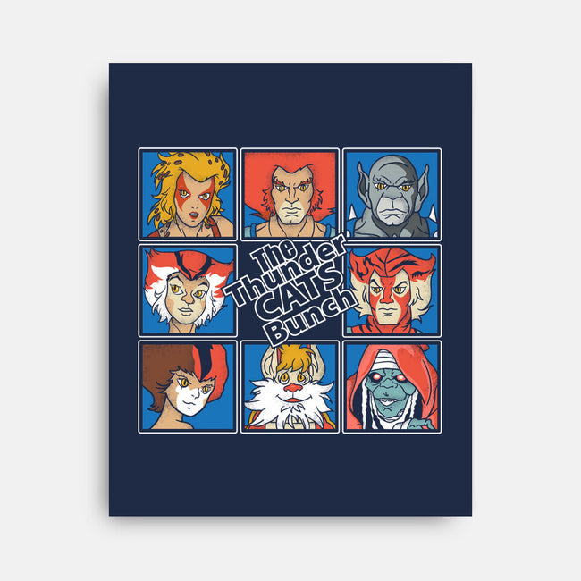 Thundercats Bunch-None-Stretched-Canvas-turborat14