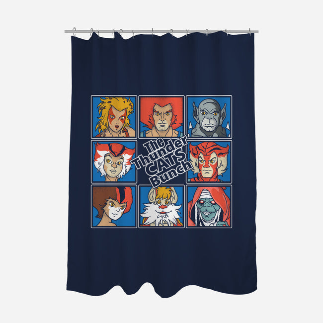 Thundercats Bunch-None-Polyester-Shower Curtain-turborat14