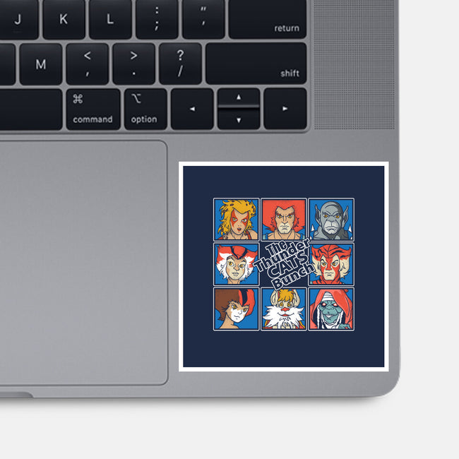 Thundercats Bunch-None-Glossy-Sticker-turborat14
