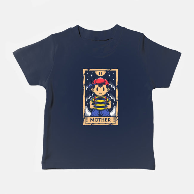 PSI Boy Tarot Card-Baby-Basic-Tee-Alundrart