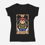 PSI Boy Tarot Card-Womens-V-Neck-Tee-Alundrart
