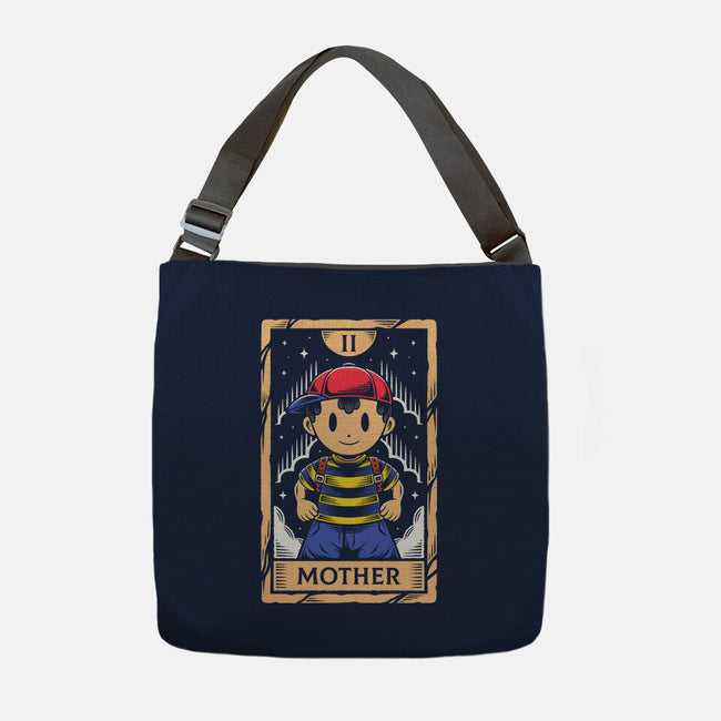 PSI Boy Tarot Card-None-Adjustable Tote-Bag-Alundrart