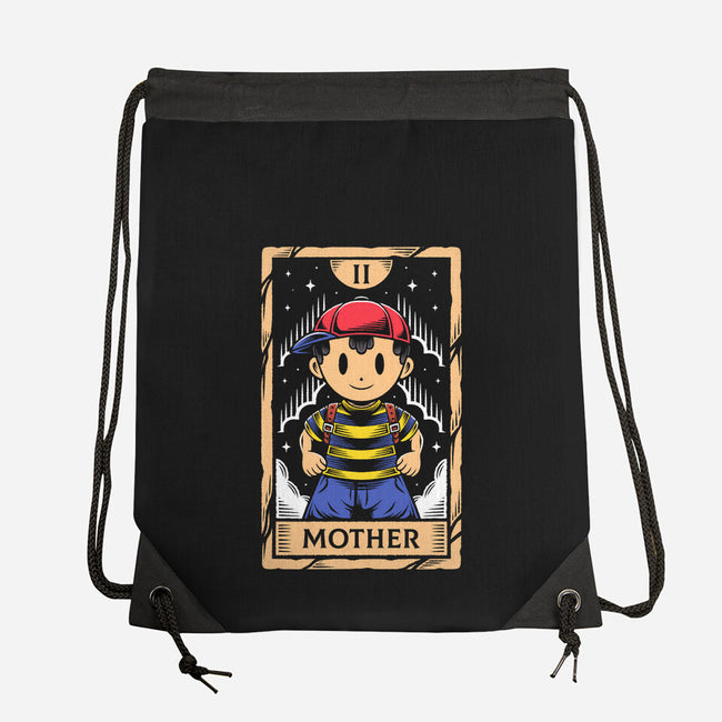 PSI Boy Tarot Card-None-Drawstring-Bag-Alundrart