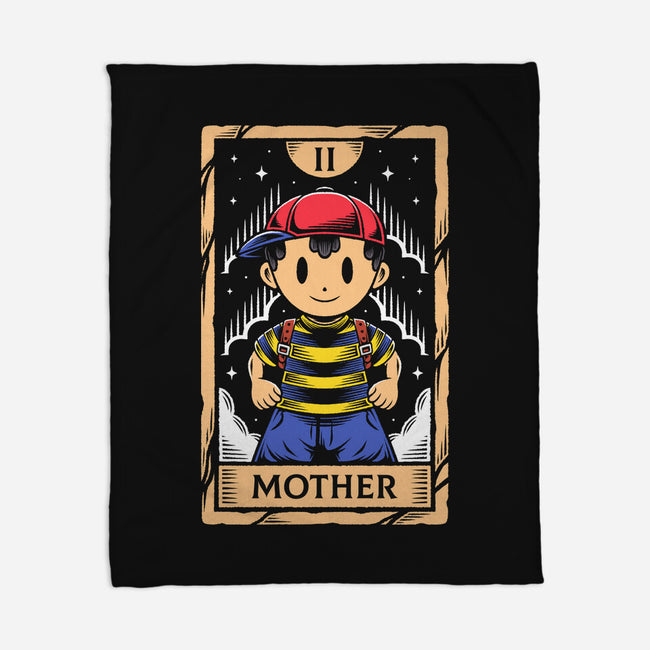 PSI Boy Tarot Card-None-Fleece-Blanket-Alundrart