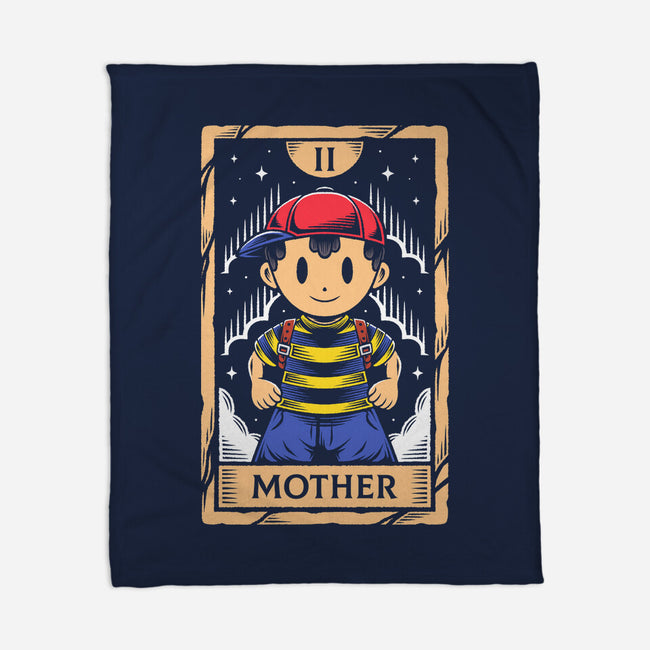 PSI Boy Tarot Card-None-Fleece-Blanket-Alundrart