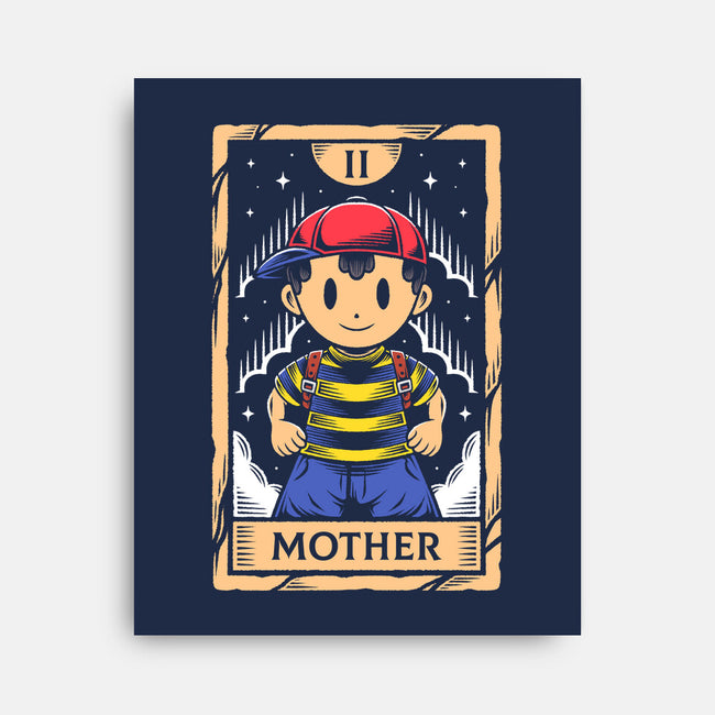 PSI Boy Tarot Card-None-Stretched-Canvas-Alundrart
