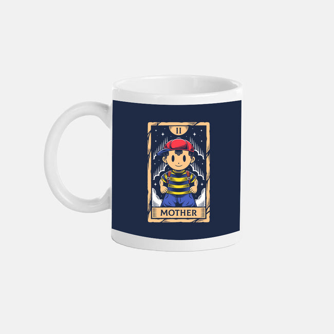 PSI Boy Tarot Card-None-Mug-Drinkware-Alundrart