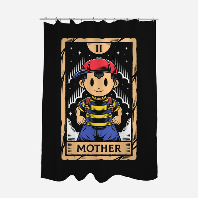 PSI Boy Tarot Card-None-Polyester-Shower Curtain-Alundrart