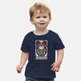 PSI Boy Tarot Card-Baby-Basic-Tee-Alundrart