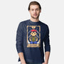 PSI Boy Tarot Card-Mens-Long Sleeved-Tee-Alundrart