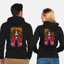 Mitochondria Eve-Unisex-Zip-Up-Sweatshirt-Alundrart