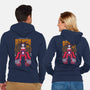 Mitochondria Eve-Unisex-Zip-Up-Sweatshirt-Alundrart