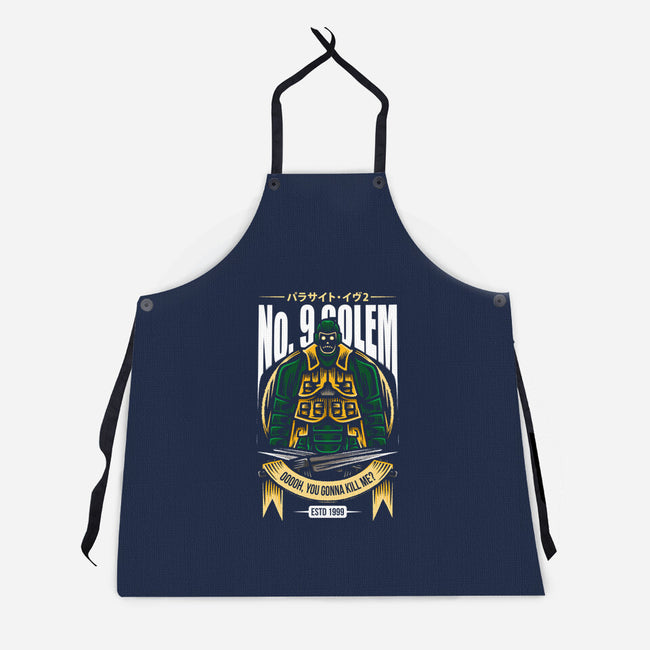 Golem-Unisex-Kitchen-Apron-Alundrart