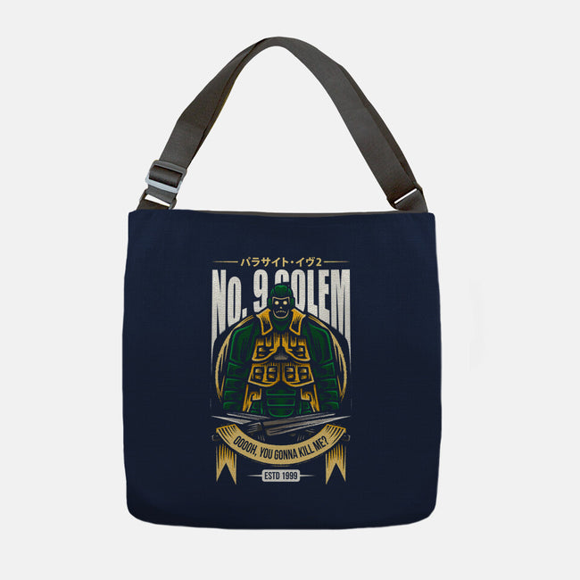 Golem-None-Adjustable Tote-Bag-Alundrart