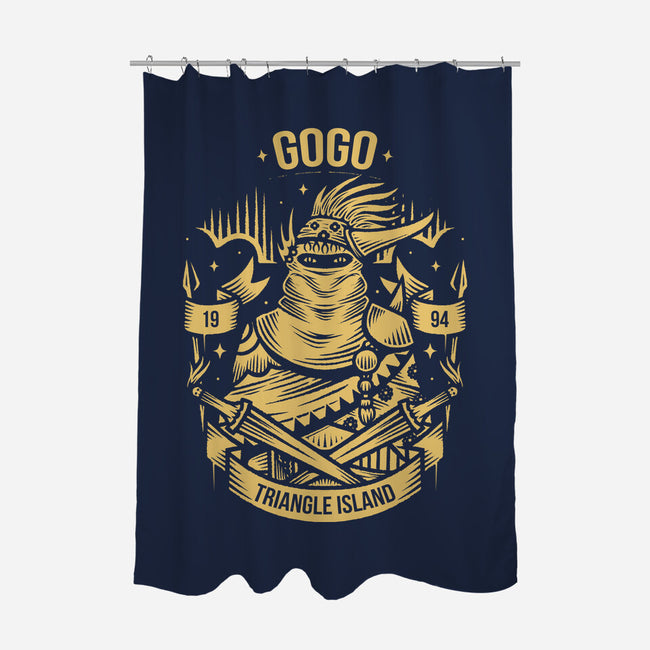 Gogo-None-Polyester-Shower Curtain-Alundrart