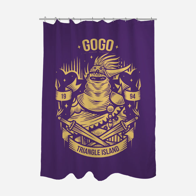 Gogo-None-Polyester-Shower Curtain-Alundrart