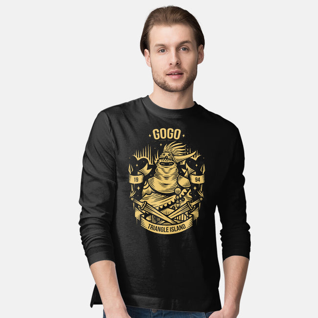 Gogo-Mens-Long Sleeved-Tee-Alundrart