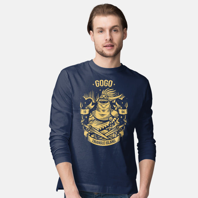 Gogo-Mens-Long Sleeved-Tee-Alundrart