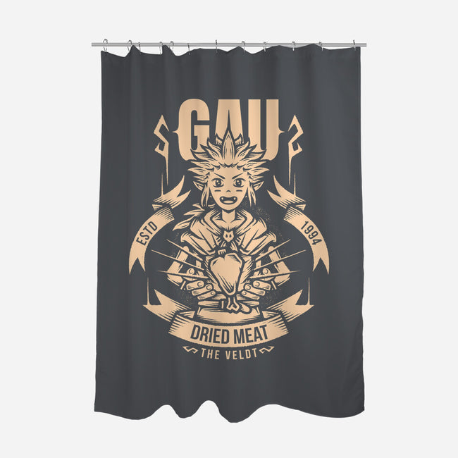 Gau-None-Polyester-Shower Curtain-Alundrart