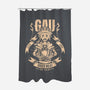 Gau-None-Polyester-Shower Curtain-Alundrart