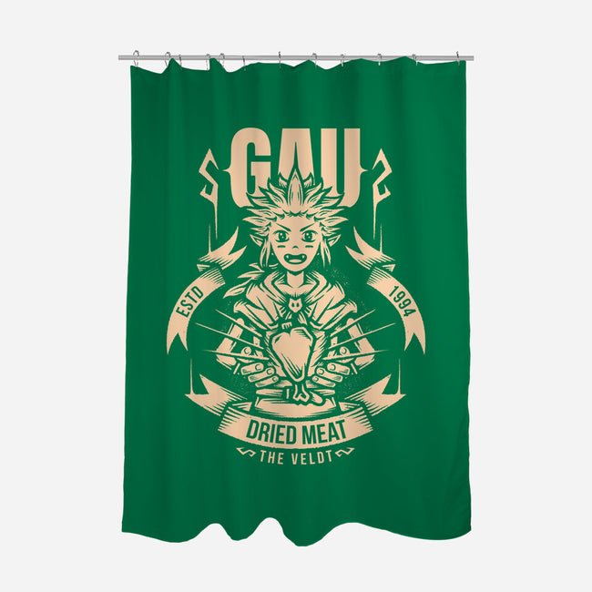 Gau-None-Polyester-Shower Curtain-Alundrart