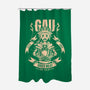 Gau-None-Polyester-Shower Curtain-Alundrart