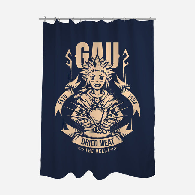 Gau-None-Polyester-Shower Curtain-Alundrart
