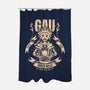 Gau-None-Polyester-Shower Curtain-Alundrart
