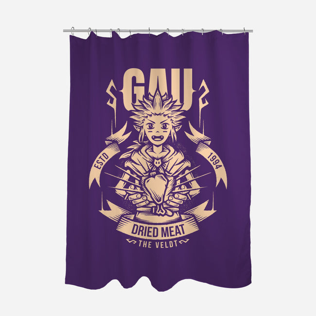 Gau-None-Polyester-Shower Curtain-Alundrart