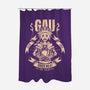 Gau-None-Polyester-Shower Curtain-Alundrart