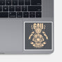 Gau-None-Glossy-Sticker-Alundrart