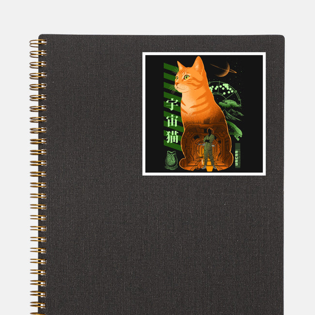 Jonesy The Deep Space Survivor-None-Glossy-Sticker-sachpica
