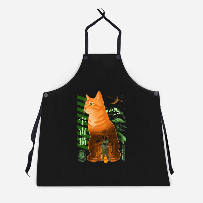 Jonesy The Deep Space Survivor-Unisex-Kitchen-Apron-sachpica