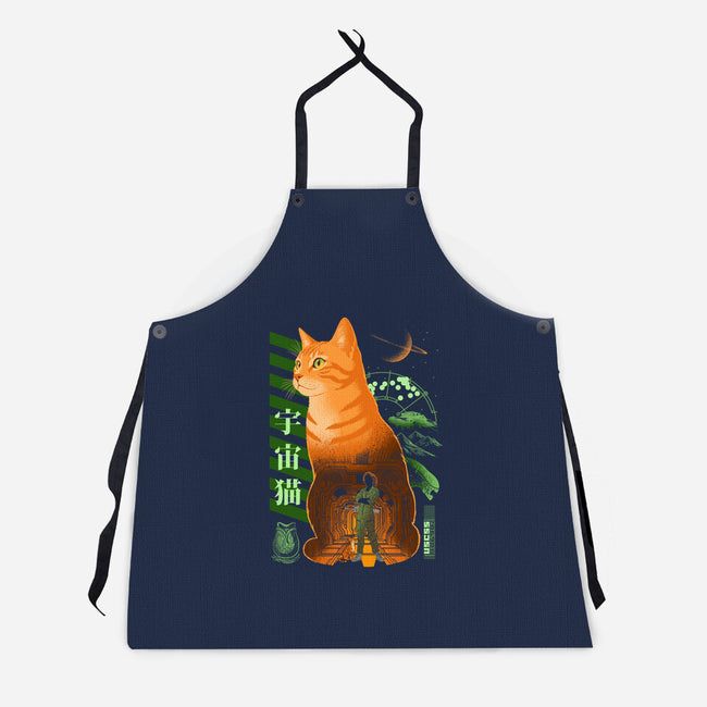 Jonesy The Deep Space Survivor-Unisex-Kitchen-Apron-sachpica