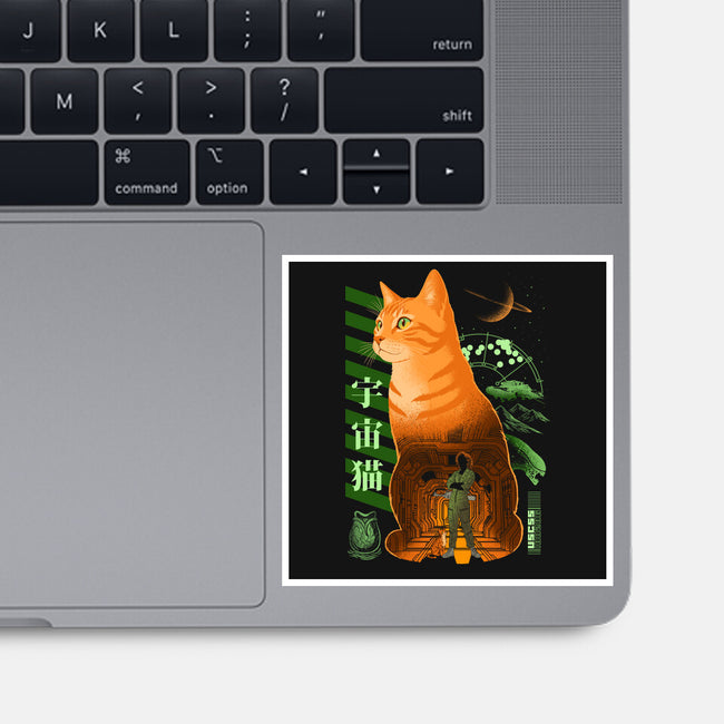 Jonesy The Deep Space Survivor-None-Glossy-Sticker-sachpica