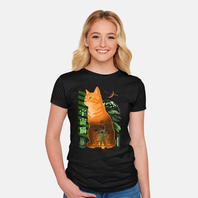 Jonesy The Deep Space Survivor-Womens-Fitted-Tee-sachpica