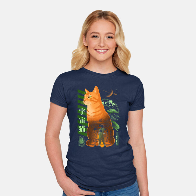 Jonesy The Deep Space Survivor-Womens-Fitted-Tee-sachpica